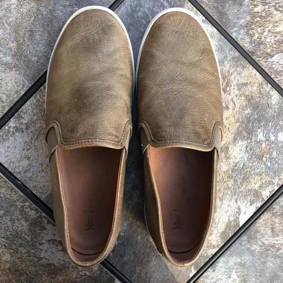 Frye Dylan Leather Slip-On Sneaker - Picture 8 of 8